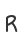 R