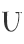 U