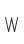 W