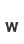 w