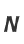 N