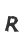 R