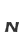 N