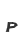 P