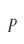 p