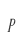 p