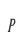 p