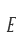 E