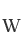 w