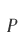 p