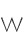 W