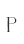 P