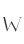 W